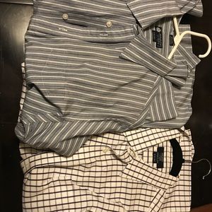 2 - J Crew button downs. Men’s Large slim fit